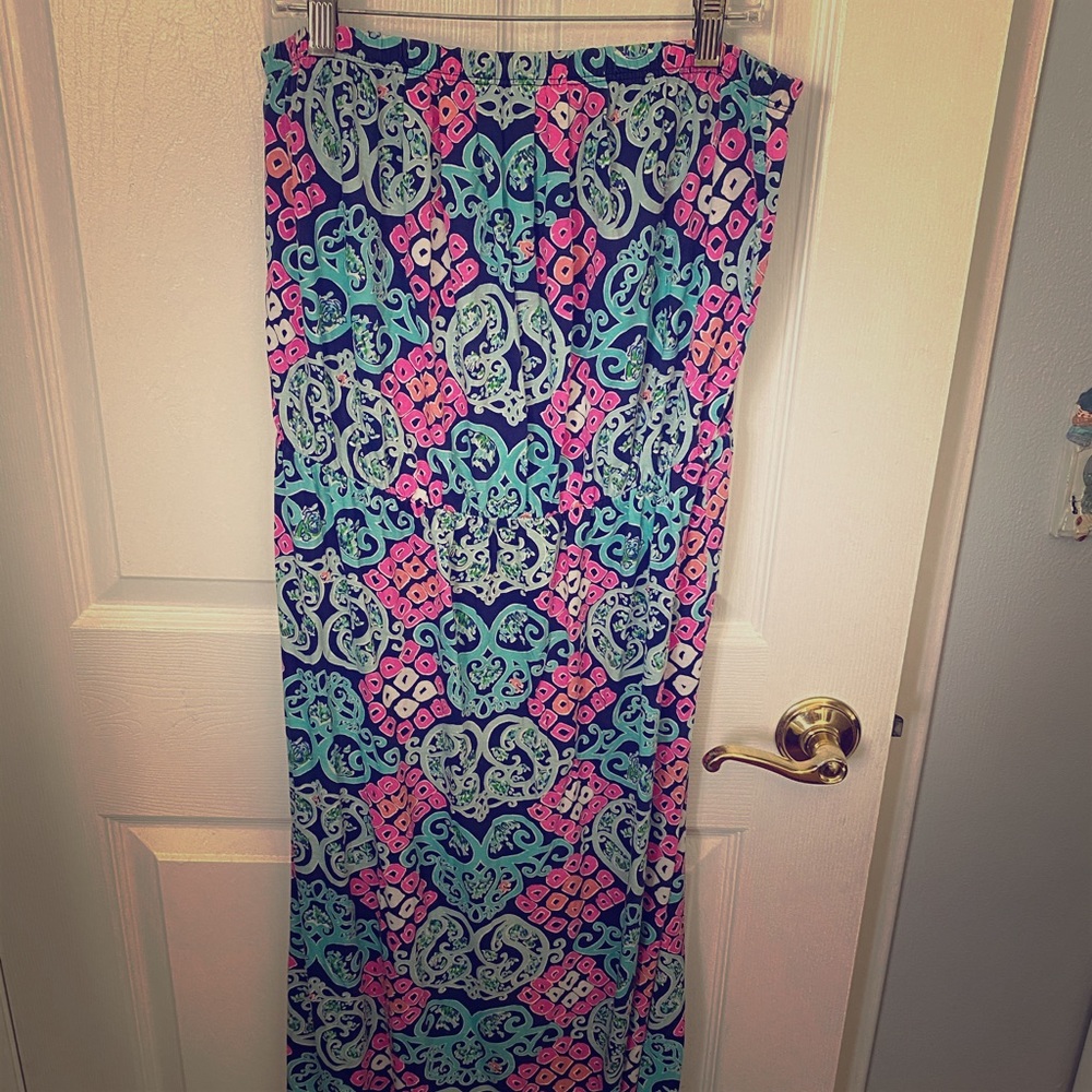 Lilly Pulitzer maxi dress sz L
